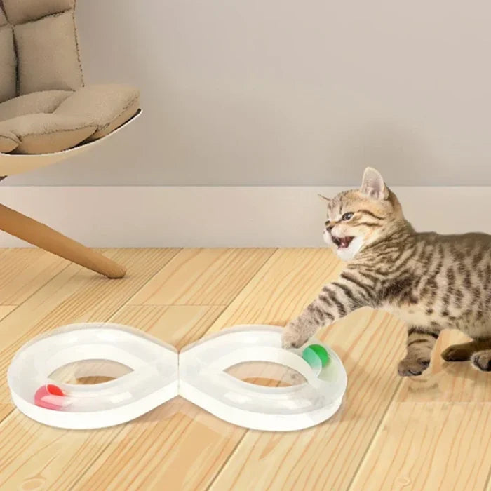 TwirlPlay Cat Turntable Toy