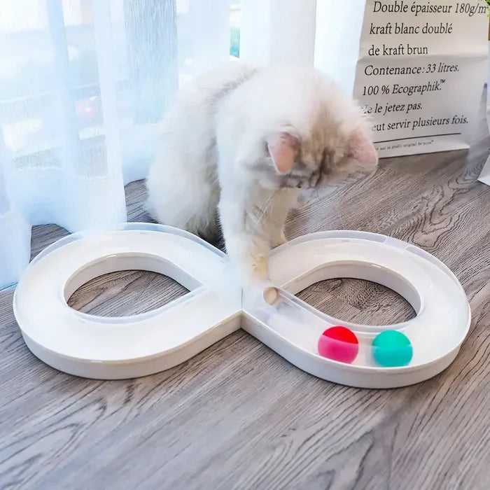 TwirlPlay Cat Turntable Toy
