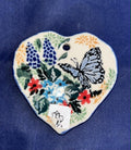 U4087 Heart Pendant/Ornament - Shape: A86 - Pattern: U4087