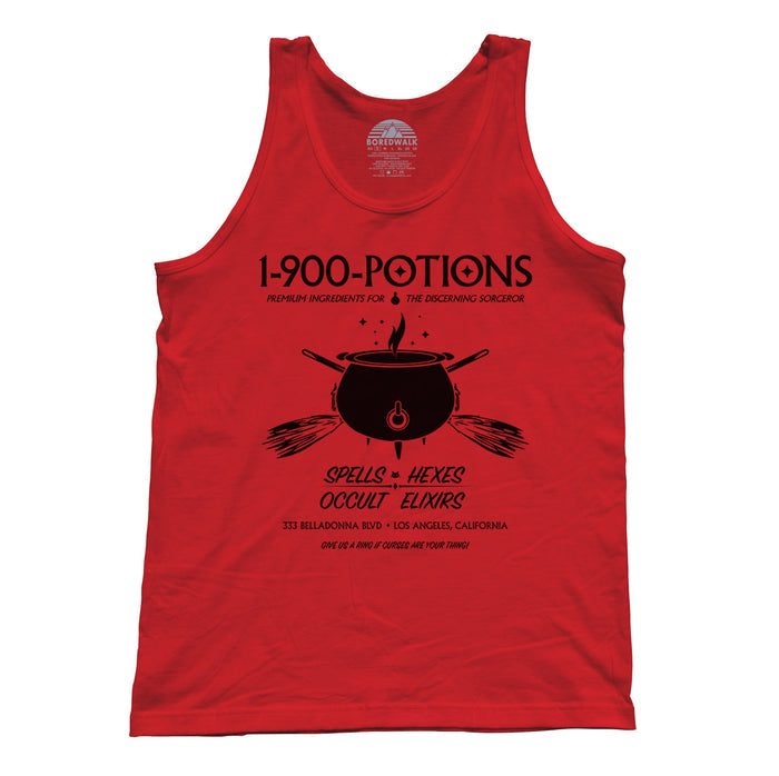 Unisex 1 900 Potions Witch Tank Top