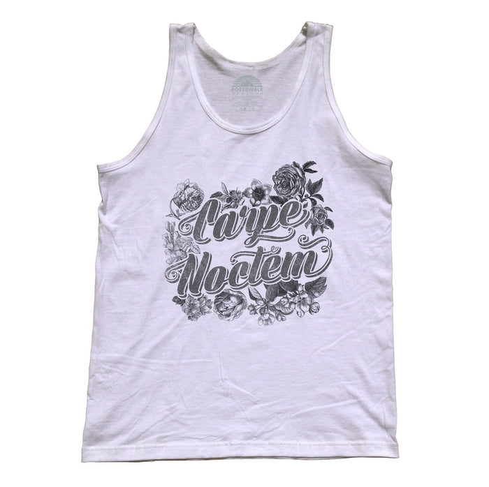 Unisex Carpe Noctem Tank Top - Goth Soft Grunge Boho Vampire Seize the Night