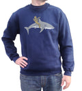 Unisex Diver Riding a Shark Sweatshirt - By Ex-Boyfriend