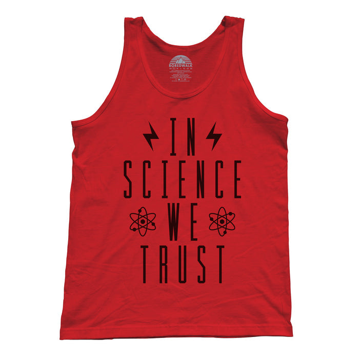 Unisex In Science We Trust Tank Top