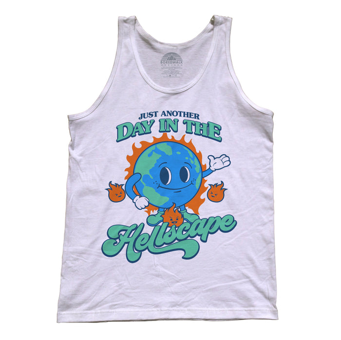 Unisex Just Another Day in the Hellscape Tank Top