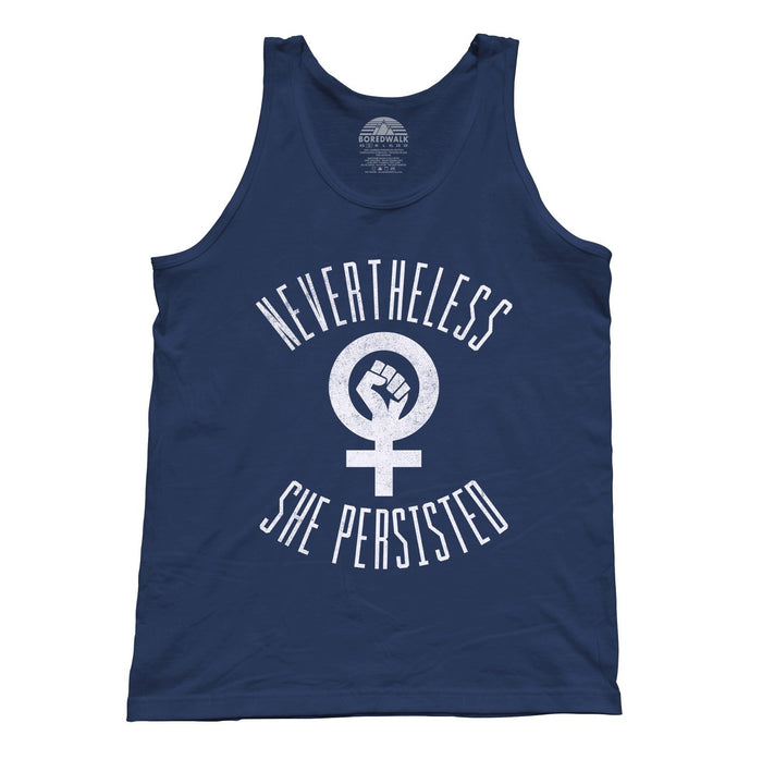 Unisex Nevertheless She Persisted Tank Top - Elizabeth Warren