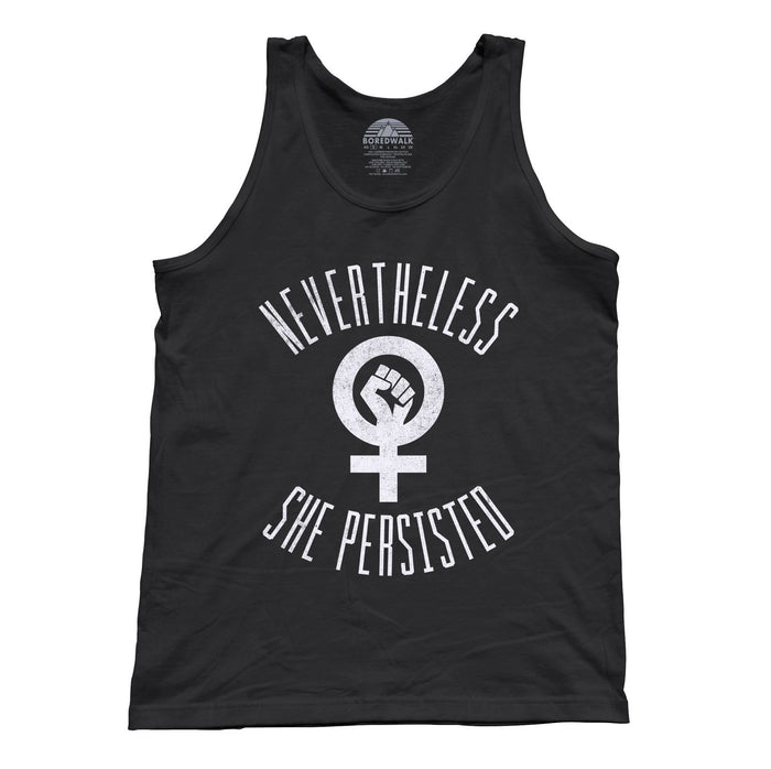 Unisex Nevertheless She Persisted Tank Top - Elizabeth Warren