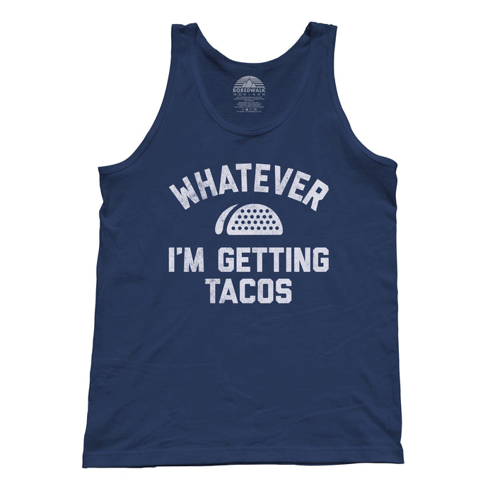 Unisex Whatever I'm Getting Tacos Tank Top