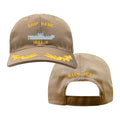 US Navy Custom Ship Cap - Coyote - Captain Scrambled Eggs - Iris Class Hats and Caps