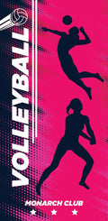 Volleyball Single Vinyl Banner Dekra-Lite