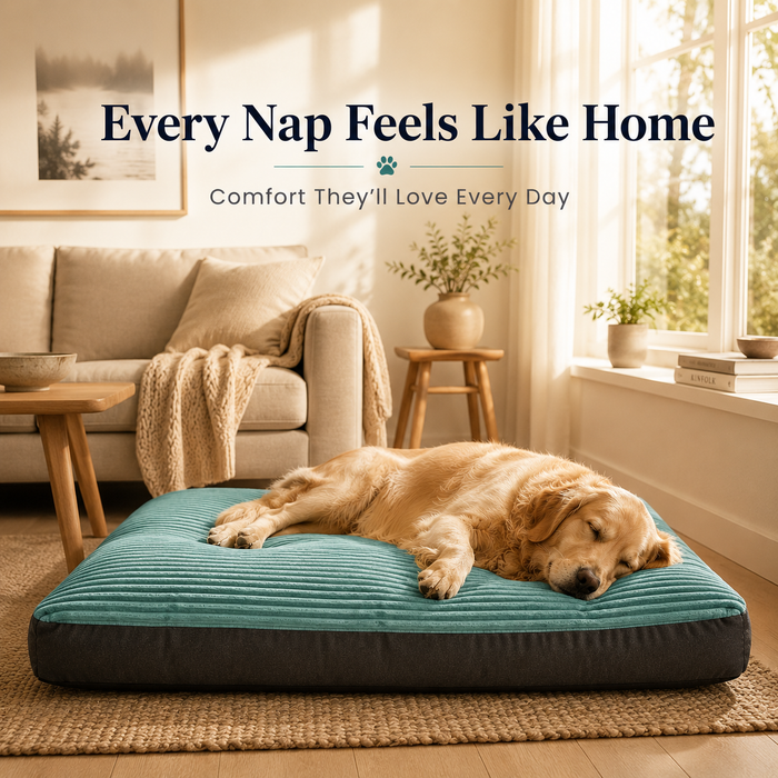 WarmNest Corduroy Pet Bed