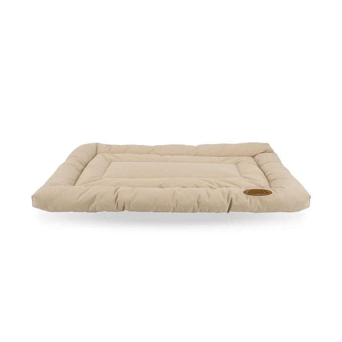 Water Repellent Crate Mat Camel - for dogs Snug and Cosy Pets