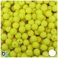 Wholesale Case 8mm Round Plastic Beads - Matte