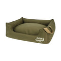 Wilderness Rectangle Dog Bed | Olive | Water-Repellent | Snug and Cosy Pets - Dog Beds & Loungers for dogs Snug and Cosy Pets