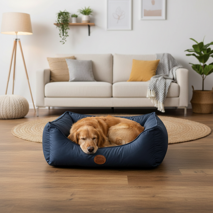 Winchester Luxury Dog Bed Extra Deep Sides Removable Mattress - Dog Bed for dogs Snug and Cosy Pets