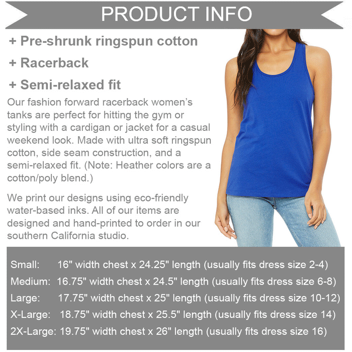 Women's Enjoy It While It Lasts Earth Racerback Tank Top