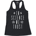 Women's In Science We Trust Racerback Tank Top