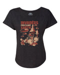 Women's Invaders From Earth Scoop Neck T-Shirt