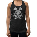 Women's Jolly Roger Bunny Racerback Tank Top