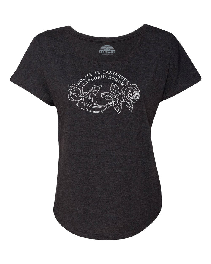 Women's Nolite Te Bastardes Carborundorum Scoop Neck T-Shirt