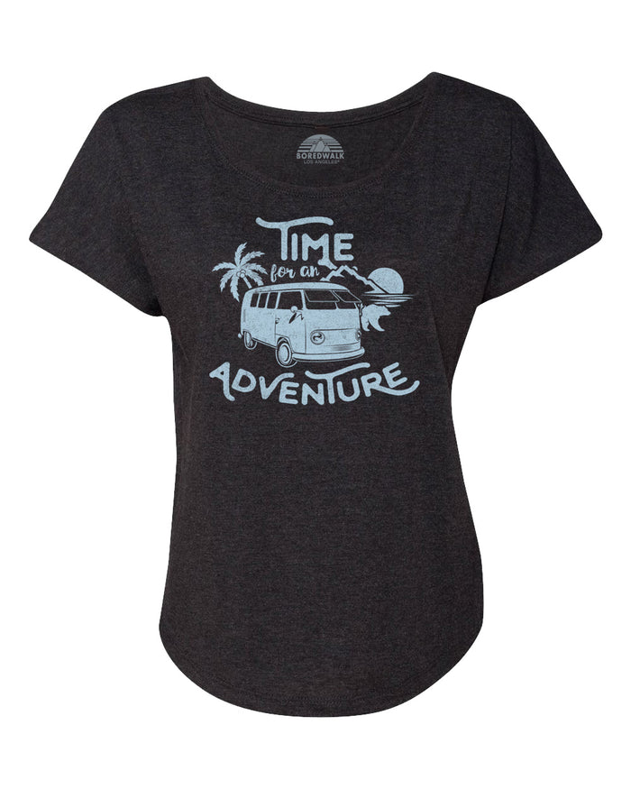 Women's Time For An Adventure Scoop Neck T-Shirt