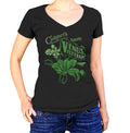 Women's Venus Flytrap Vneck T-Shirt - By Ex-Boyfriend