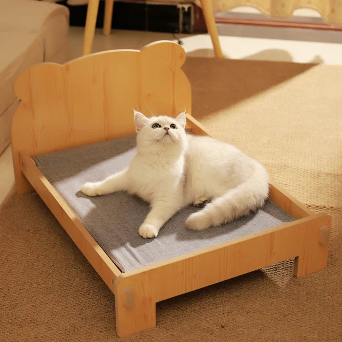 Woodland Teddy Pet Bed