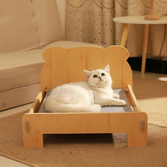 Woodland Teddy Pet Bed