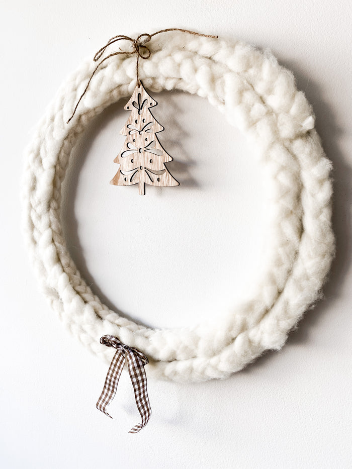 Woven Wool Wreath