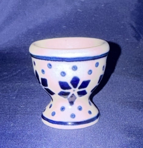 Zaklady Blue Diamond Egg Cup - Shape: GU203 - Pattern: Blue Diamond