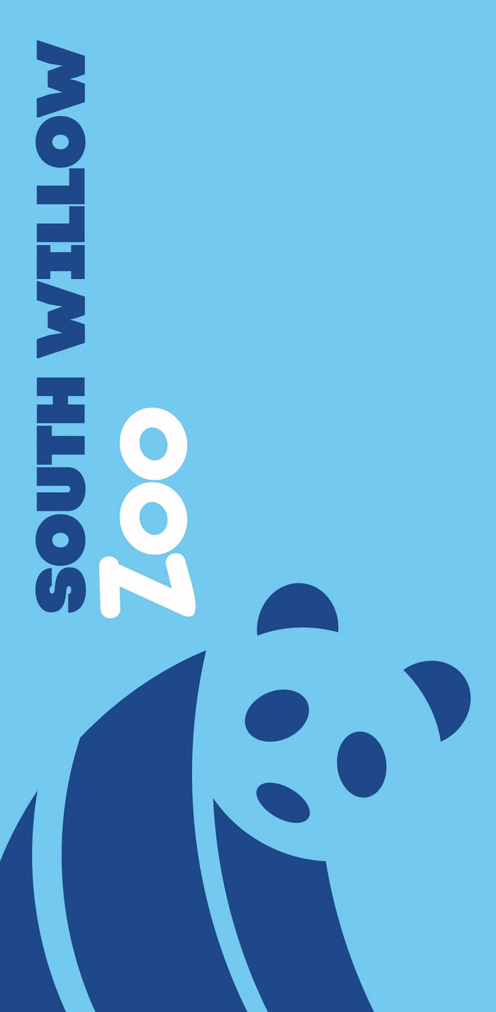 Zoo - Panda Exhibit Single Vinyl Banner Dekra-Lite